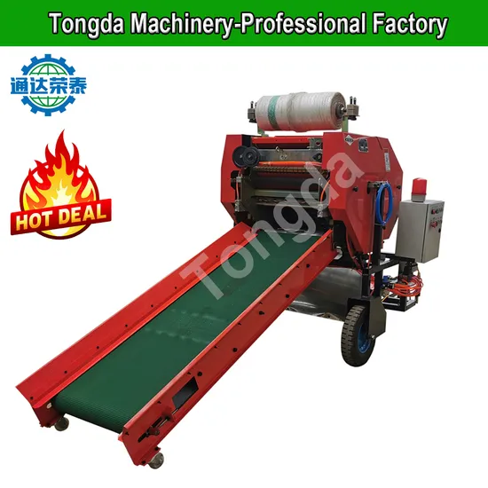 Cost-Effective Mini Baler Machine for Hay and Straw Packaging