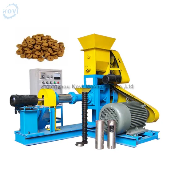 Electric Floating Fish Feed Making Manufacturing Machinery Pet Dog Food Pellet Extruder Machine Electric Floating Fish Feed Making Manufacturing Machinery Pet Dog Food Pellet Extruder Machine