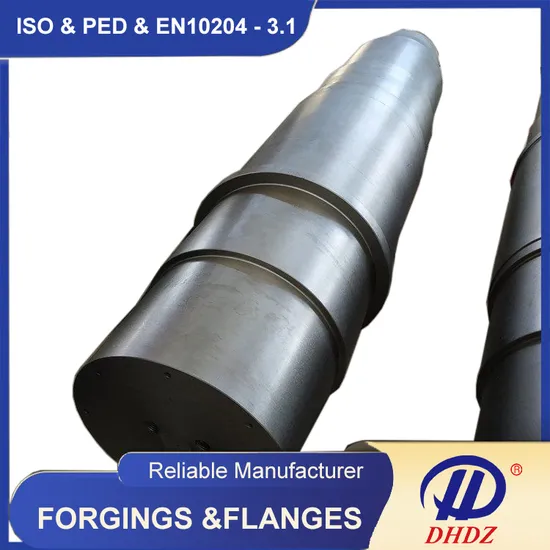 Customized Per Drawing Open Die Forging Service Carbon Alloy Steel Forged Shaft