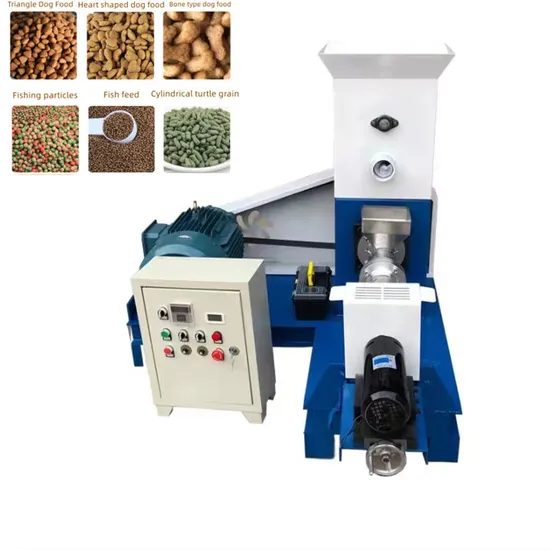 Fully Automatic Aquatic Fish Feed Puffing Machine Cat Food Dog Food Granulator Machine