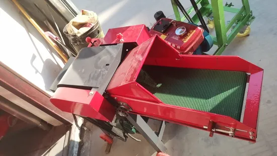 Hay Grass Crusher Animal Edible Grass Grinder