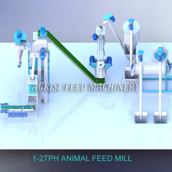 High Quality Animal Feed Equipment in Poultry Chicken Feed Pellet Mill