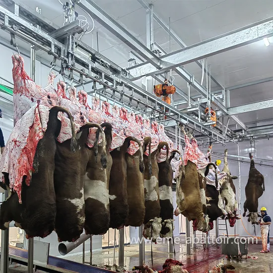 Tube Rail Pulley Hook of Livestock Cattle Slaughter Cow Abattoir Machine Meat Processing for Beef Slaughter House
