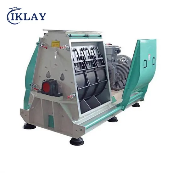 Corn Soyabean Barley Grain Grinding Hammer Mill for Feed Plant