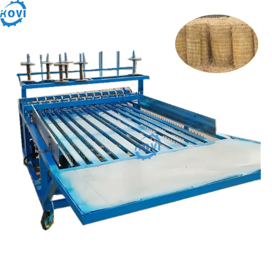 Rice Straw and Cattail Reed Straw Mat Knitting Machine Customizable