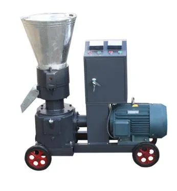 Poultry Animal Rabbit Chicken Pellets Machine Feed Pellet Machine with Disc Roll