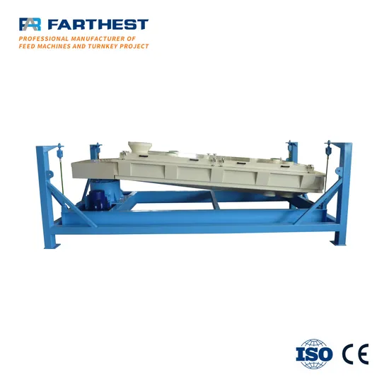 Horizontal Granule Rotary Screener for Cattle Fodder Factory