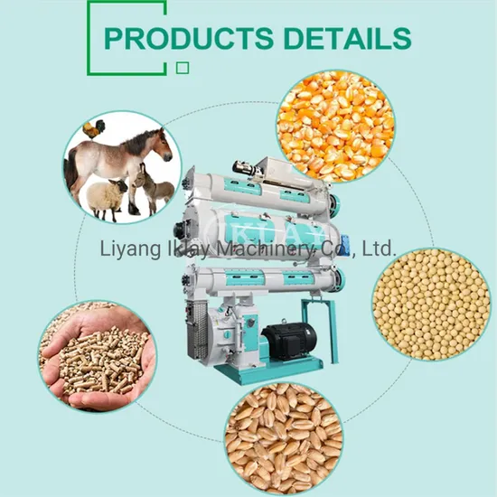 8-10tons Per Hour Szlh420 Animal Feed Pellet Making Machine Poultry Feed Granulator Price