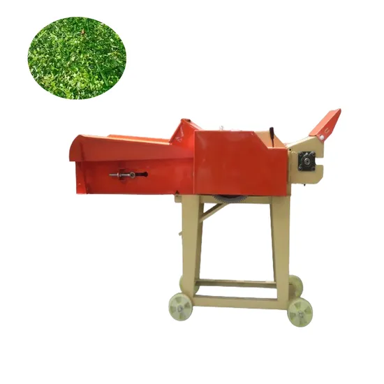 Factory Supply Farm Animal Feed Mini Grass Chaff Cutter Machine