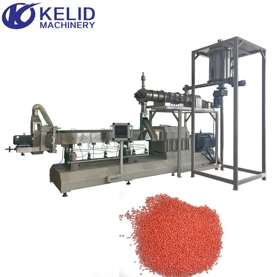 Floating Fish Feed Pellet Processing Extruder Machine