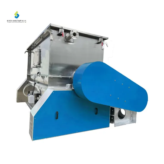 Customized Spiral Ribbon Blender Feed Mixer Processing Machine