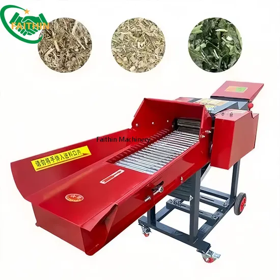 Farming Equipment Cutter Machine Grass Chopper Chaff Cutter