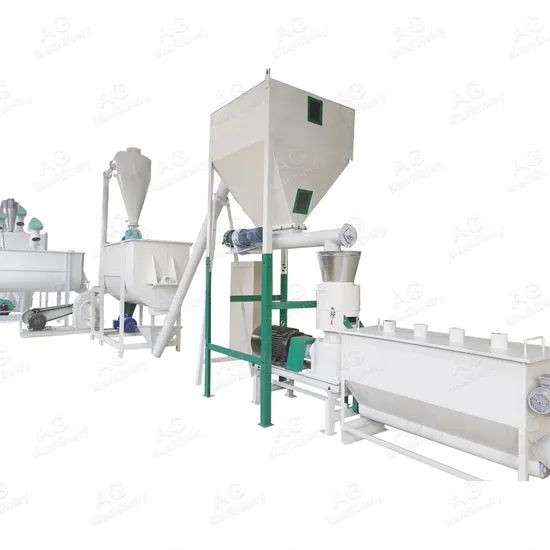 Animal Feed Manufacturing Equipment Feed Pellet Production Line