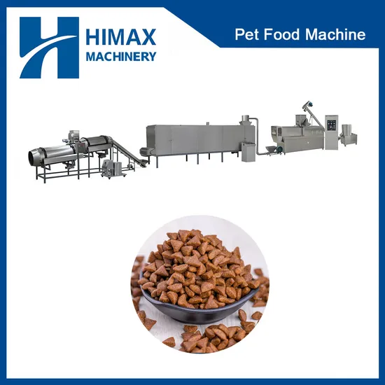 Animal Feed Pet Dog Cat Feed Food Processing Line Machine