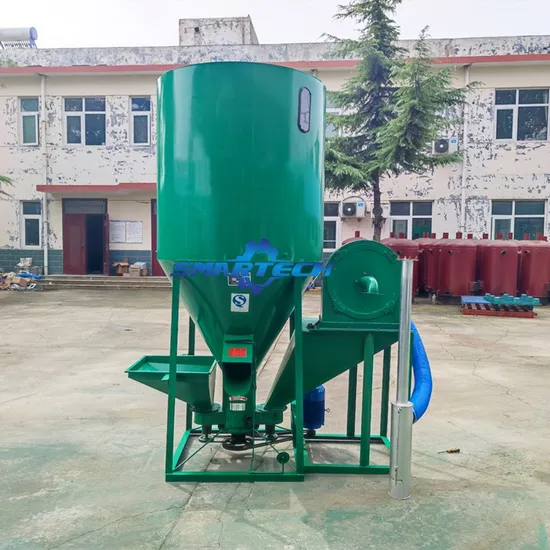 High-Capacity Feed Grinder Mixer and Pellet Machine for Poultry