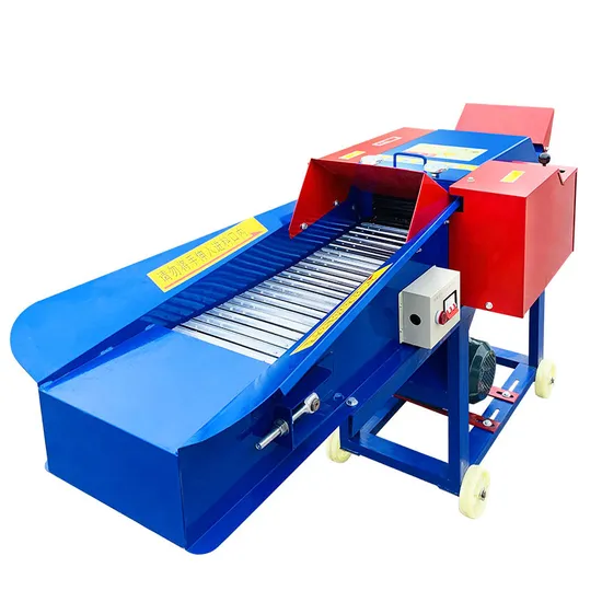 Small Mini Horizontal Hay Cutter Grass Straw Chaff Cutter Machine