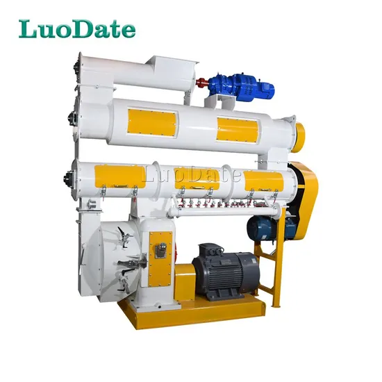 Big Capacity 1-15tph Cattle Goat Horse Pig Poultry Feed Maker Chicken Goat Pellet Making Machine with CE
