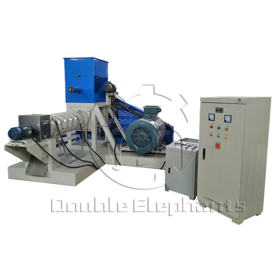 China Pet Dog Cat Food Floating Fish Feed Extruder Making Machine on Sale
