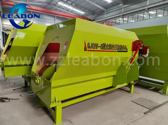 Dairy Farm Agricultural Livestock Feed Crusher Mixer Tractor Tmr Wagon Cattle Cow Animal Feed Mixer
