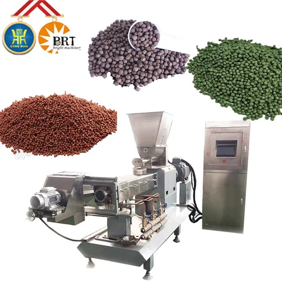 Automatic Fish Carps Koi Fish Floating Feed Making Processing Plant