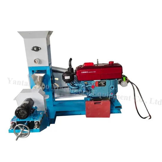 Goat Feed Pellet Machine Pet Wet Type Steam Boiler Floating Fish Feed Extruder Pet Dog Cat Chicken Food Making Processing Extruder Machines