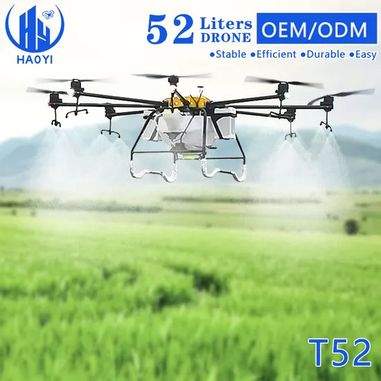 Best 50 Liters GPS Dron PARA Fumigar Precio AG Fumigador Agricultural 60 Kg Pesticide Crop Spray Remote Control Agriculture Drone Sprayer