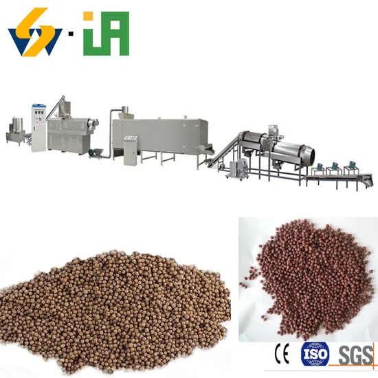 Ornamental Fish Feed Production Machine Equipment Line Floating Fish Food Production Machinery Plant Price