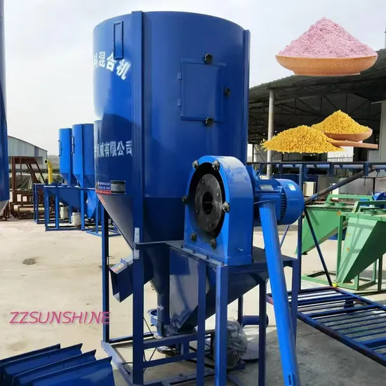 Feed Mill and Mixer Chicken Feed Machine Mixer and Crusher Farm Machines with Cheap Price