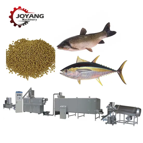 Catfish Feed Floating Pellet Machine Line Aquarium Food Granules Extruder
