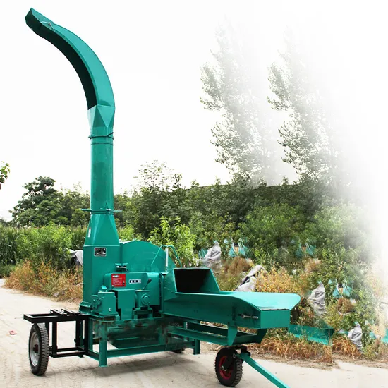 Straw Animal Feeding Grass Forage Chopper Machine Electric Chaff Cutter