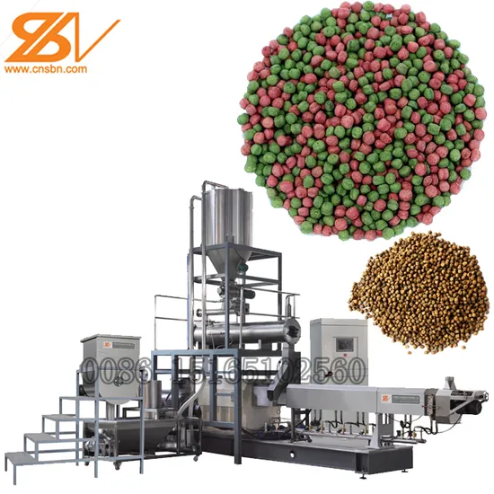 Hot Sell Automatic Floating Fish Feed Pellet Making Machine with Best Price
