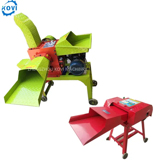 Grass Cutting Kneading Mini Goats Chaff Cutter Rabbit Feed Blades Grinder Machine Grass Crop Cutter for Sale