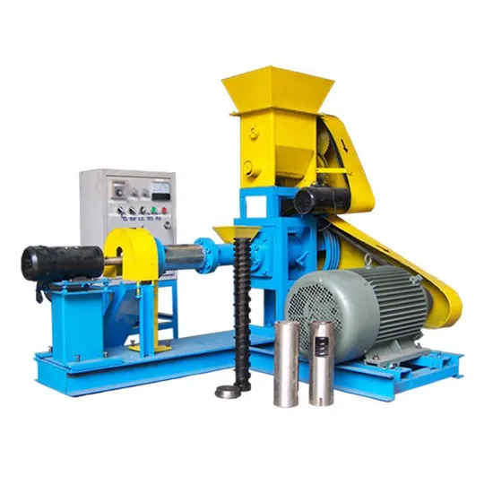 Low Price Screw Feed Extruder Floating Fish Feed Pellet Machine Small Scale Pet Food and Animal Feed Making Line