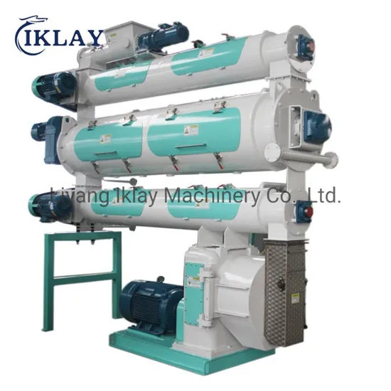 CE Szlh768 Feed Machine Pellet with 10-35th Capacity / Feed Pellets Machine for Making Cow Dairy Swine Chicken Feeds