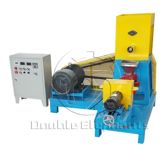 Soybean Corn Animal Pet Feed Food Extruder Pellet Making Machine