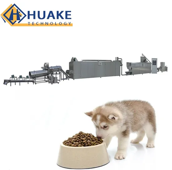 Animal Pet Dog Food Pellet Production Line Machine Dry Pet Cat Dog Food Fish Feed Extruder Equipment Plant Pet Feed Pellet Machine