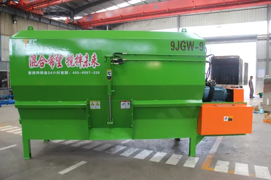 5m3 9m3 11m3 13m3 20m3 25m3 Feeding Mixing Machinery Horizontal Fixed Feed Mixer Cattle Camel Animal Cow Feed Mixer for Dairy Farm Equipment