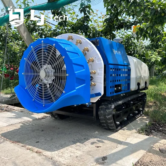 Agtech Factory Intelligent Self-Propelled Agricultural Spray Ugv Robot for Kiwi Fruit