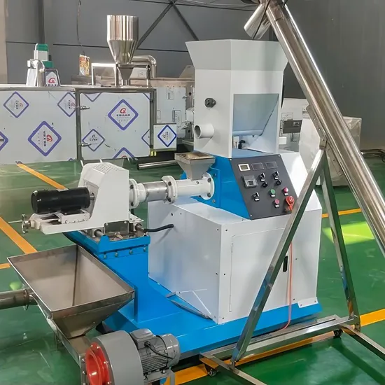 China Manufacture Factory Price Floating Fish Feed Extruder Machine