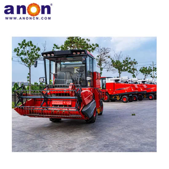 Anon High Efficiency Maize Corn Combine Harvester Versatile Corn Combine Machine