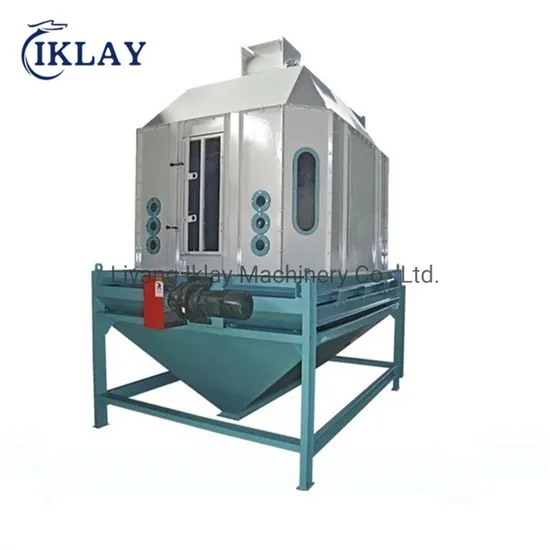 Feed Cooler Cooling System Skln Swing Type Counterflow Feed Pellet Cooler Machine