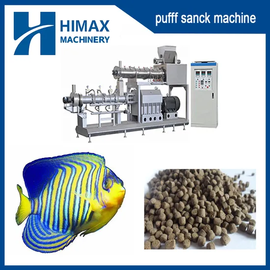 Hot Sale Automatic Fish Food Manufacturer Extruder