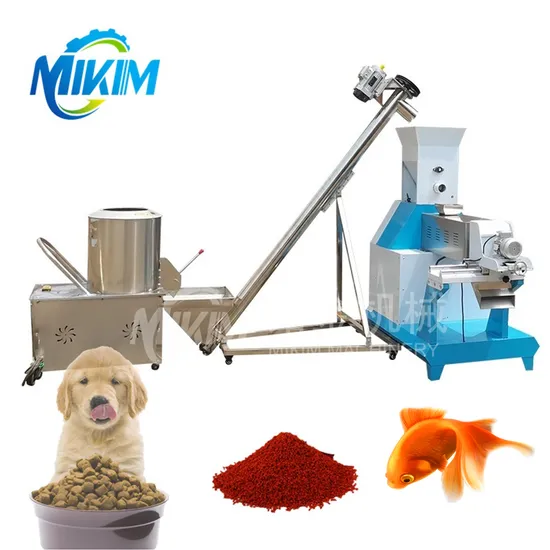 Livestock Chicken Pet Bird Animal Food Making Machine 1mm-12mm Feed Pellet Extruder Floating Sinking Tilapia Fish Feed Processing Machine