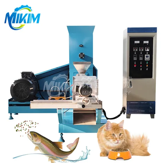 Livestock Goose Pet Bird Animal Food Making Machine 1mm-12mm Feed Pellet Extruder Floating Sinking Barramundi Fish Feed Processing Machine