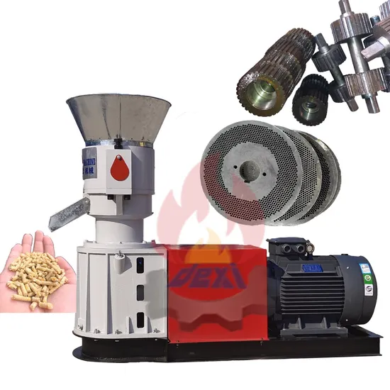 Hot Selling 100-1000kg/H Small Flat Die Pellet Machine Price Livestock Animal Feed Processing Machinery