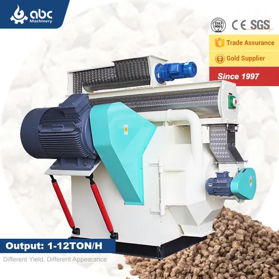 CE Approved Ring Die Poultry Pig Cattle Animal Feed Pellet Mill for Making Livestock, Chicken, Broiler, Rooster, Goat, Fodder Pellet