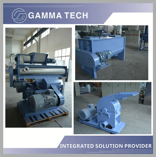 Gamma Tech Large Capacity Poultry Feed Pellet Mill for Animal Livestock Cattle/ Best Feed Machine in China