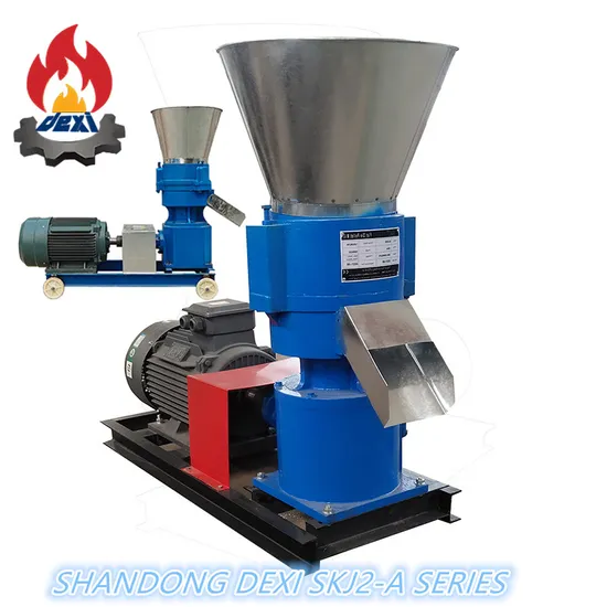 Hot Selling Small Capacity Home Farm Using Flat Die Feed Pellet Machine