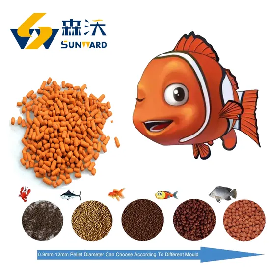 2.5mm 3mm 4mm 5mm Small Farm Use Fish Feed Making Machine Fish Feed Extruder Pellet Machine for Sale
