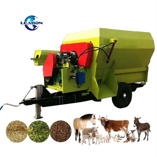 9cbm Horizontal/Vertical Tmr Total Mixed Ration Feeding Fodder Machine for Sale